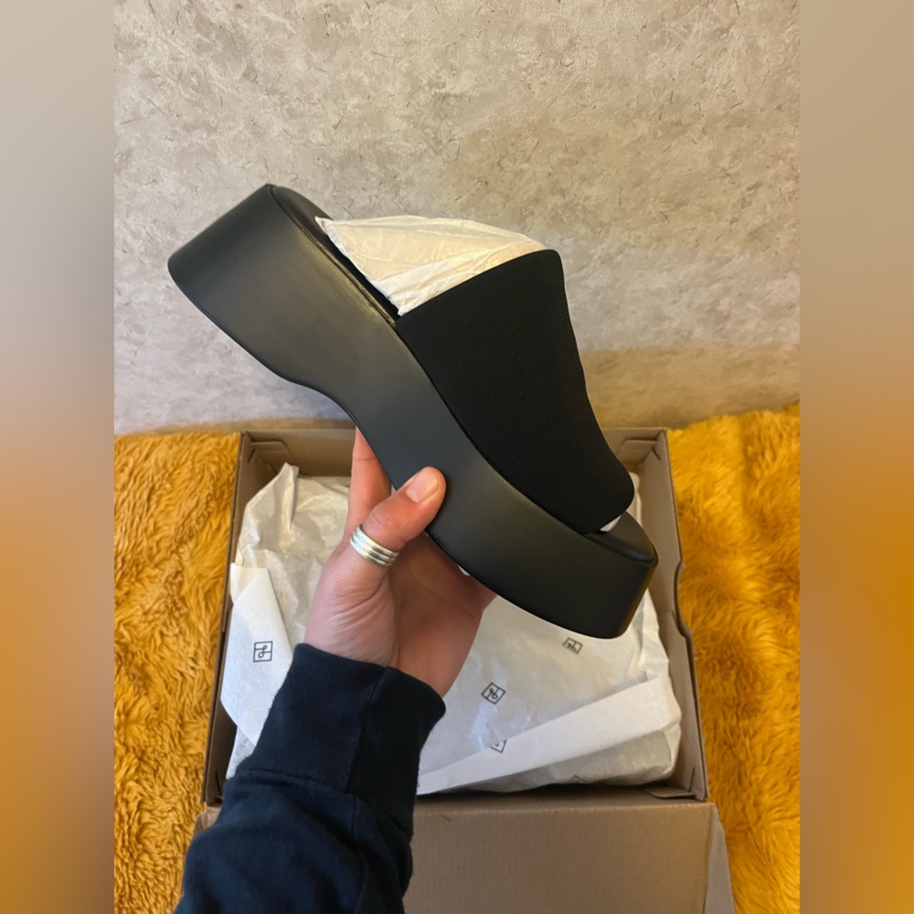 Call it Spring Black Vegan Shoes - NEW IN BOX!